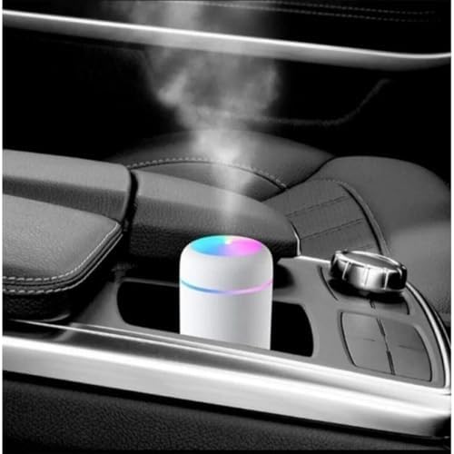 Hava Nemlendirici Ortam Nemlendirici Işıklı Hava Nemlendirici Makinesi ve Aroma Difüzörü H2O(BEYAZ, GRİ, PEMBE Karışık)|B0DP7XJC1L