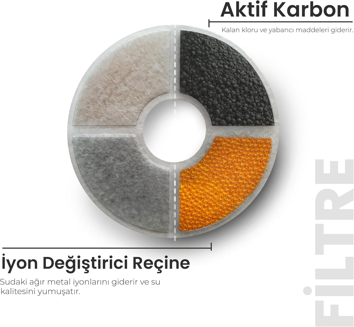 Atapet Ayarlanabilir Akışlı Ultra Sessiz Kedi Su Pınarı 2,3 Lt