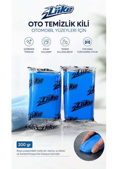 Araç Yüzey Temizleme Kil Hamuru 200 Gram 2
